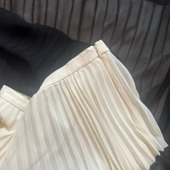 Elegant Black and White Pleated Skirt from Banana Republic - Picture 6 of 6